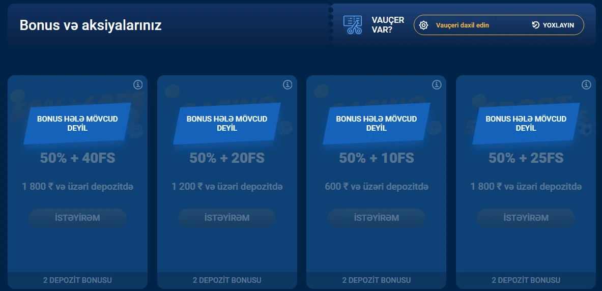 Mostbet bonuslar — bonusların hesabda aktivləşdirilməsi