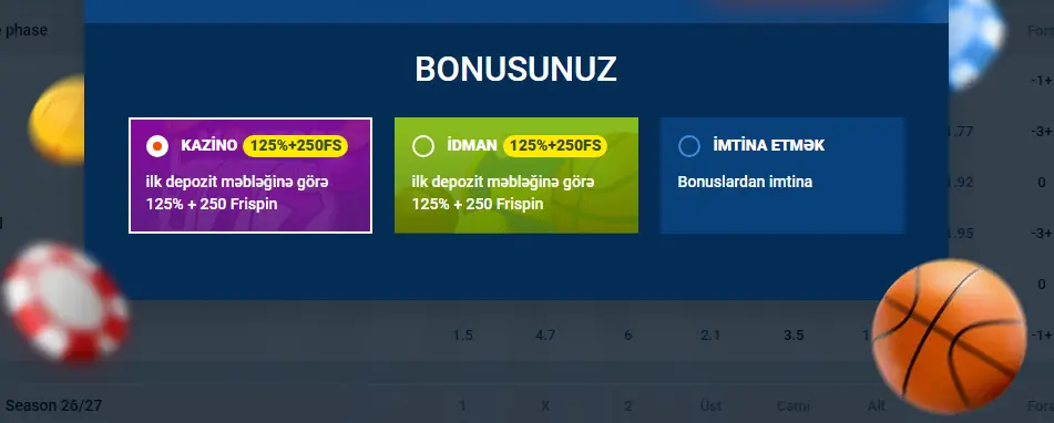 Mostbet bonus — Azərbaycan üçün xoş gəldin bonus paketi